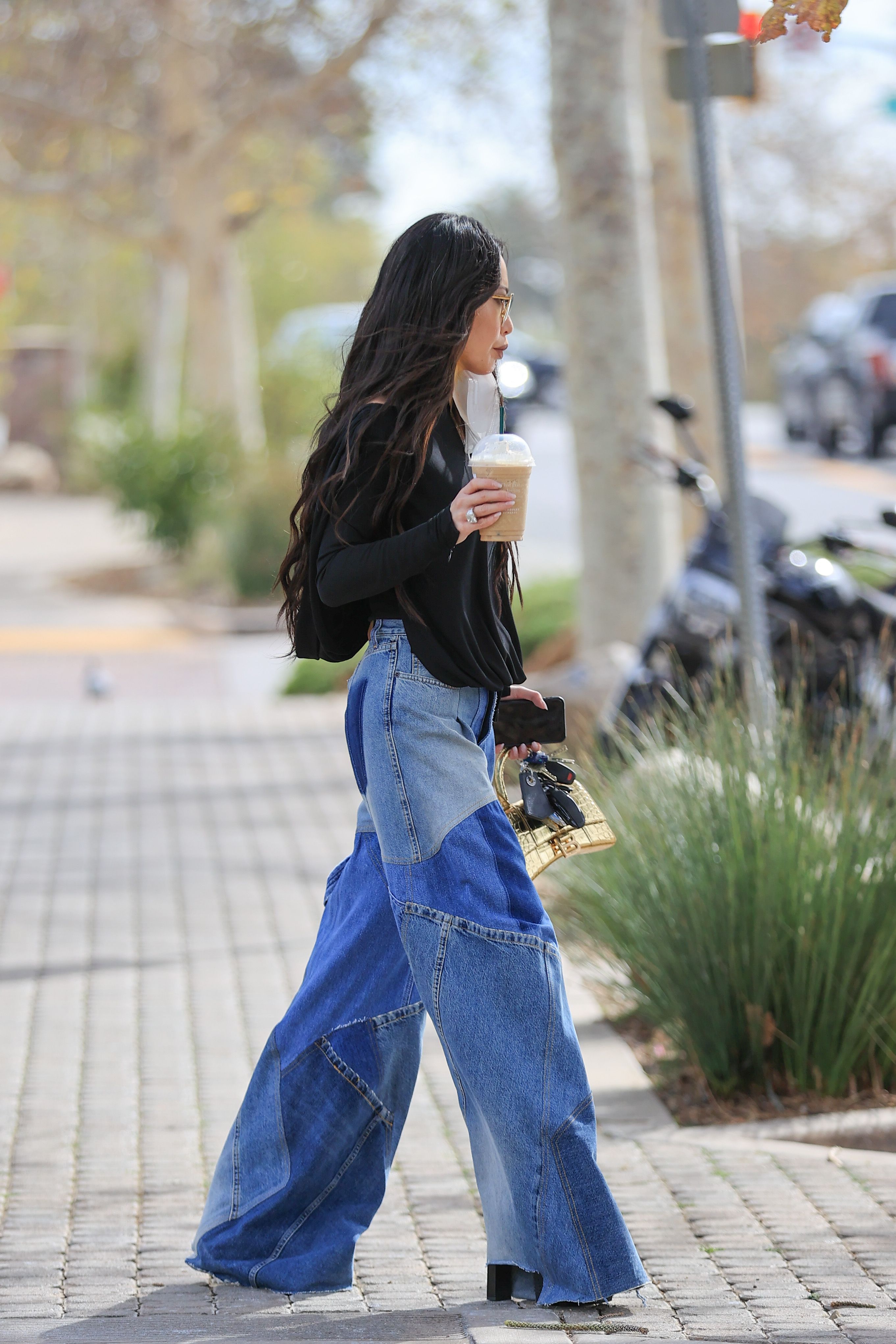 Bling Empire's Christine Chiu makes the case for patchwork jeans