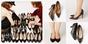 Footwear, Sandal, High heels, Shoe, Ballet flat, Court shoe, Leg, Slipper, 