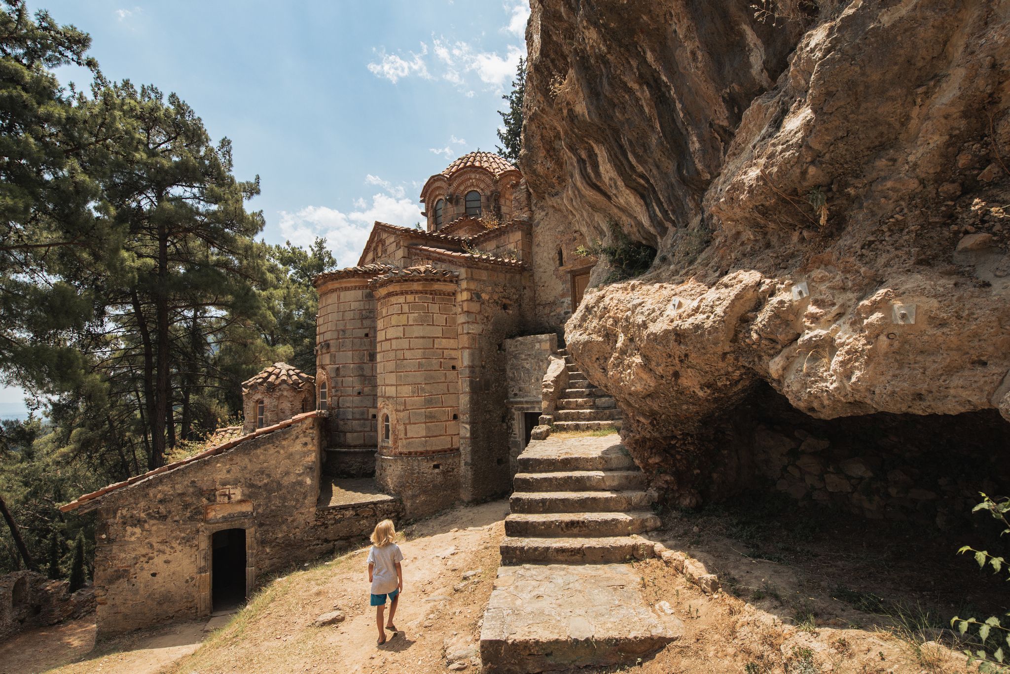mystras, spookdorp griekenland