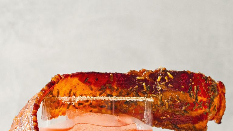 Tiffani's Spicy Bloody Mary with Maple Bacon Recipe, Tiffani Thiessen