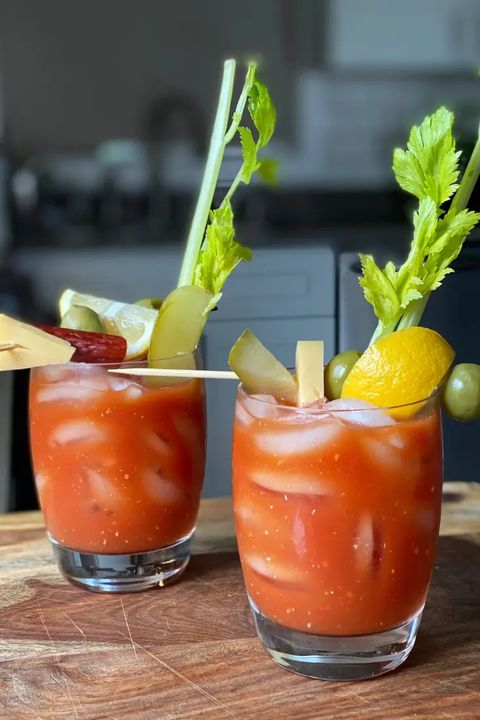 healthy bloody marys, juice for weight loss