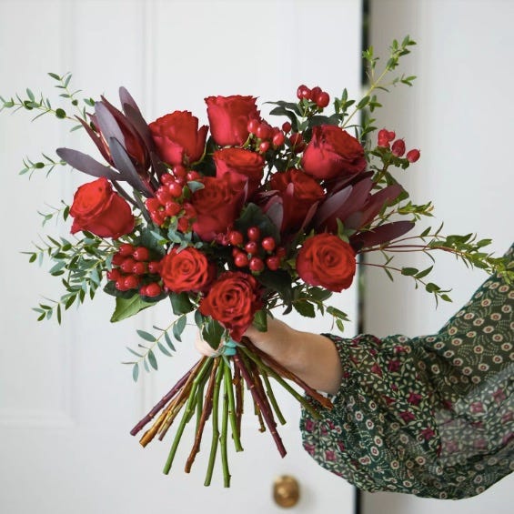 Bloom & Wild Christmas bouquet Bloom & Wild Christmas bouquet
