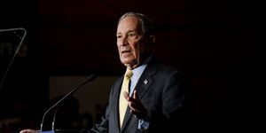 Democratic Presidential Candidate Mike Bloomberg Campaigns In Detroit
