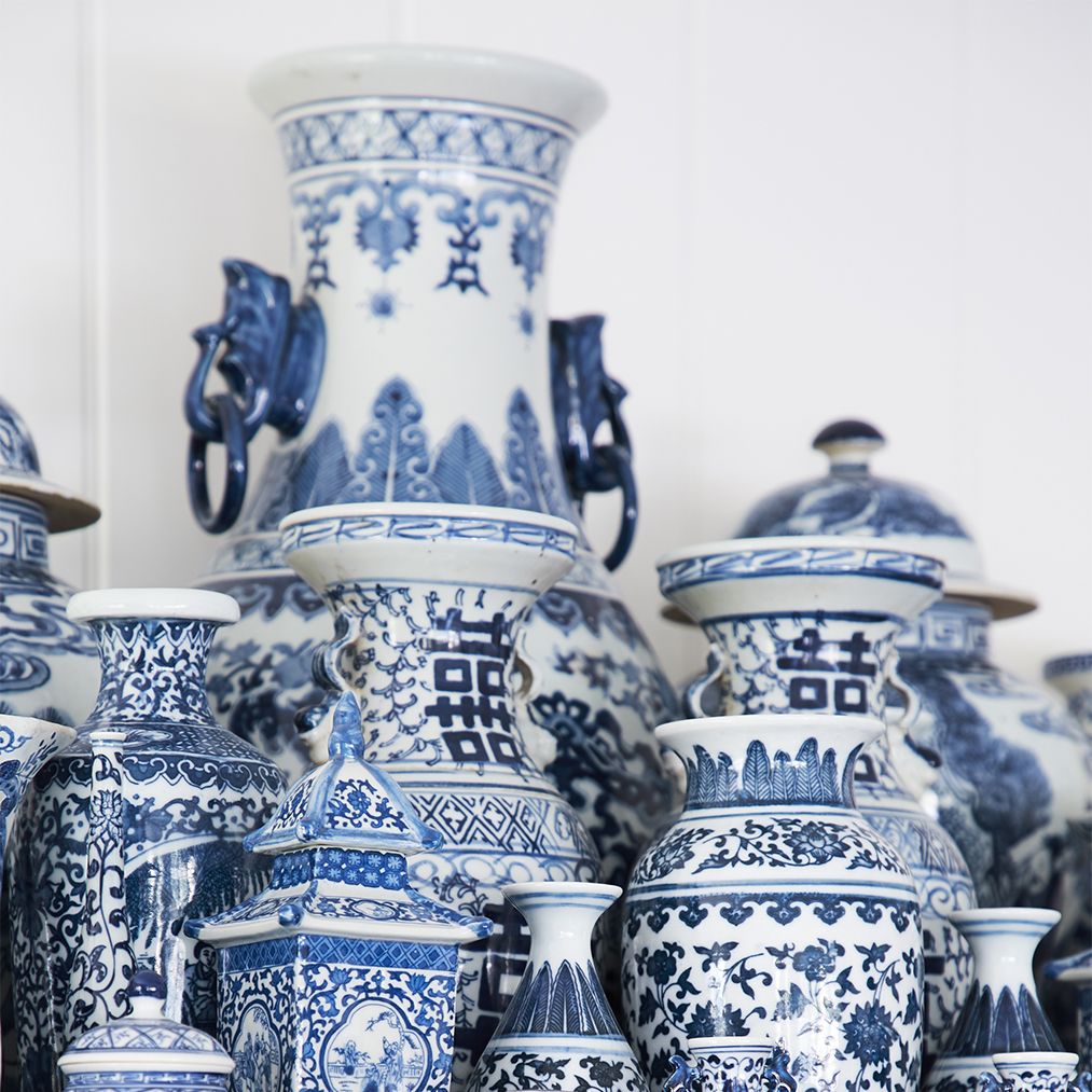 What is blue and white porcelain called? - Questions & Answers