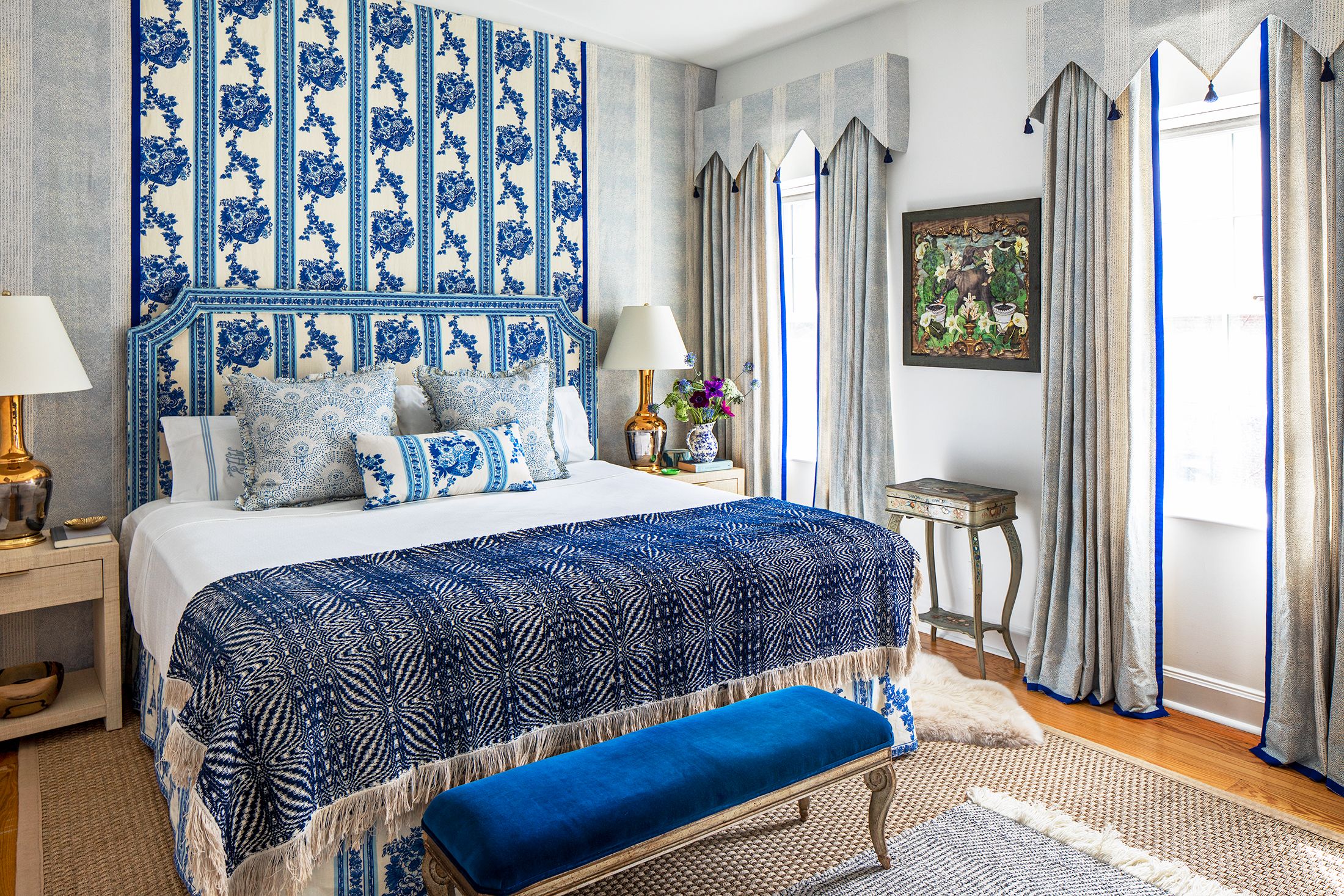 18 Best Blue and White Rooms and Decor - Photos of Pretty Blue and
