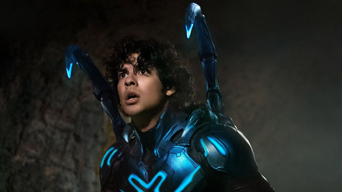 preview for DC Universe's Blue Beetle trailer (WB)
