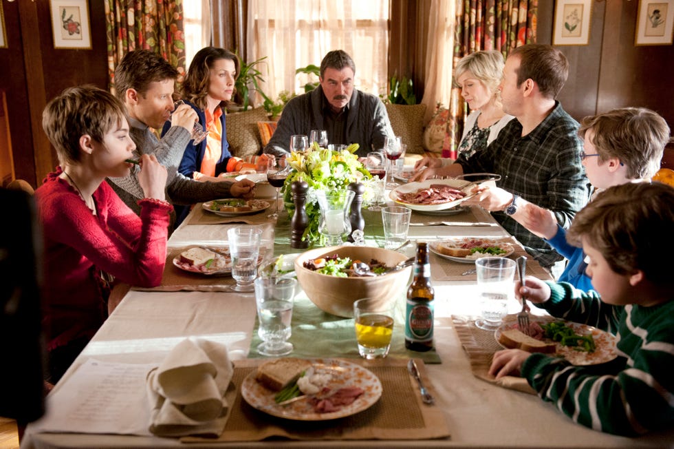 blue bloods dinner scene