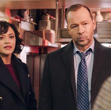 donnie wahlberg and marisa ramirez on blue bloods