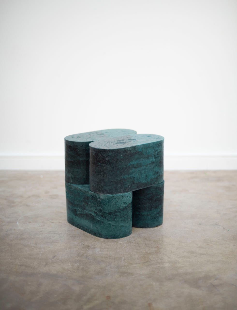 'blue four blocks' by charlotte kidger