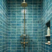 best blue and green tiled bathrooms