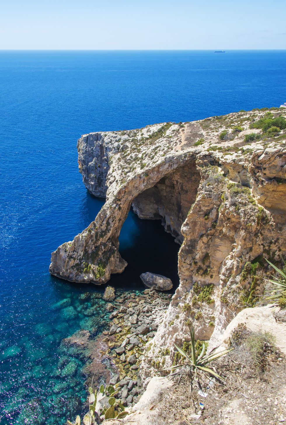 la gruta azul en malta