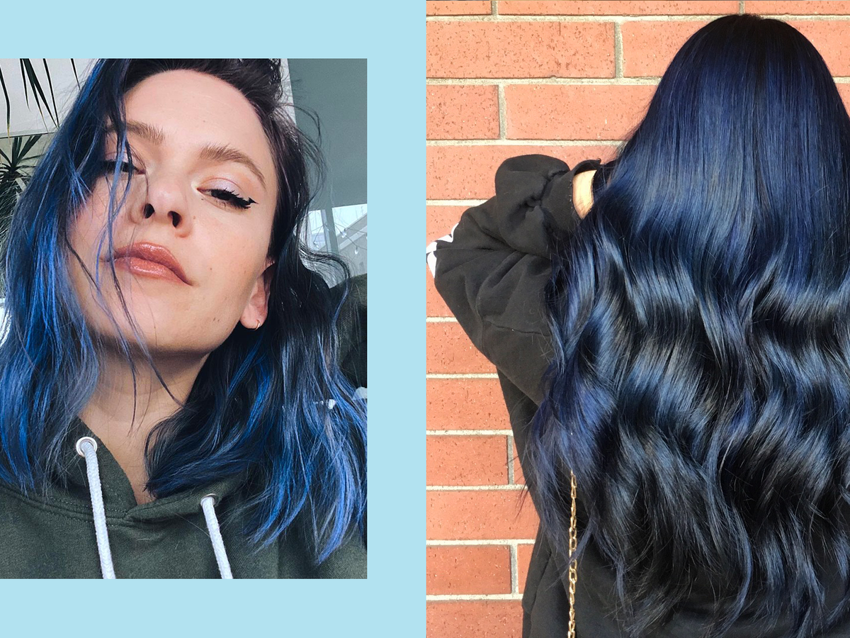 17 Gorgeous Blue Black Hair Ideas You'll Want To Try Now