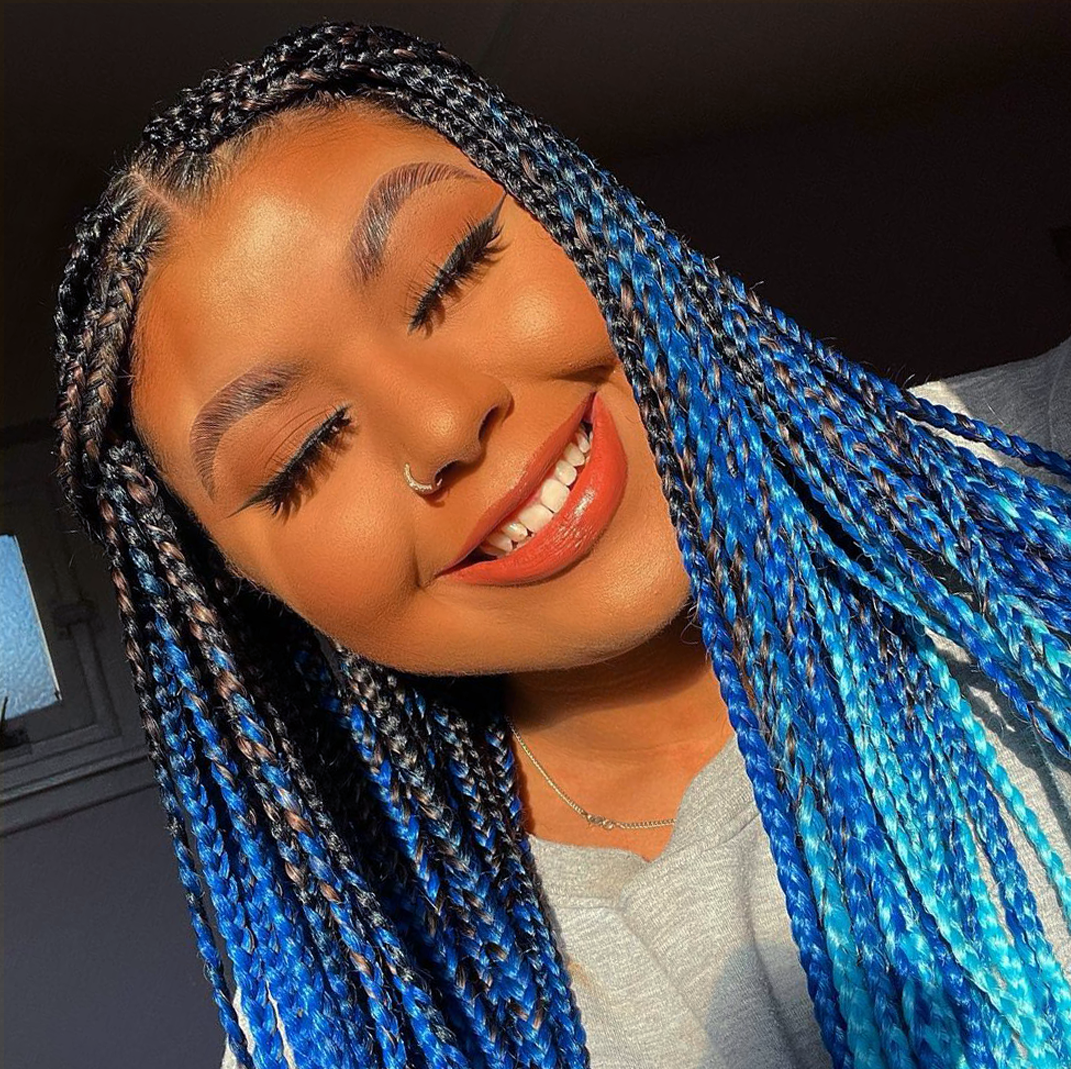 30 Best Blue Ombre Hair Color Ideas to Try in 2022