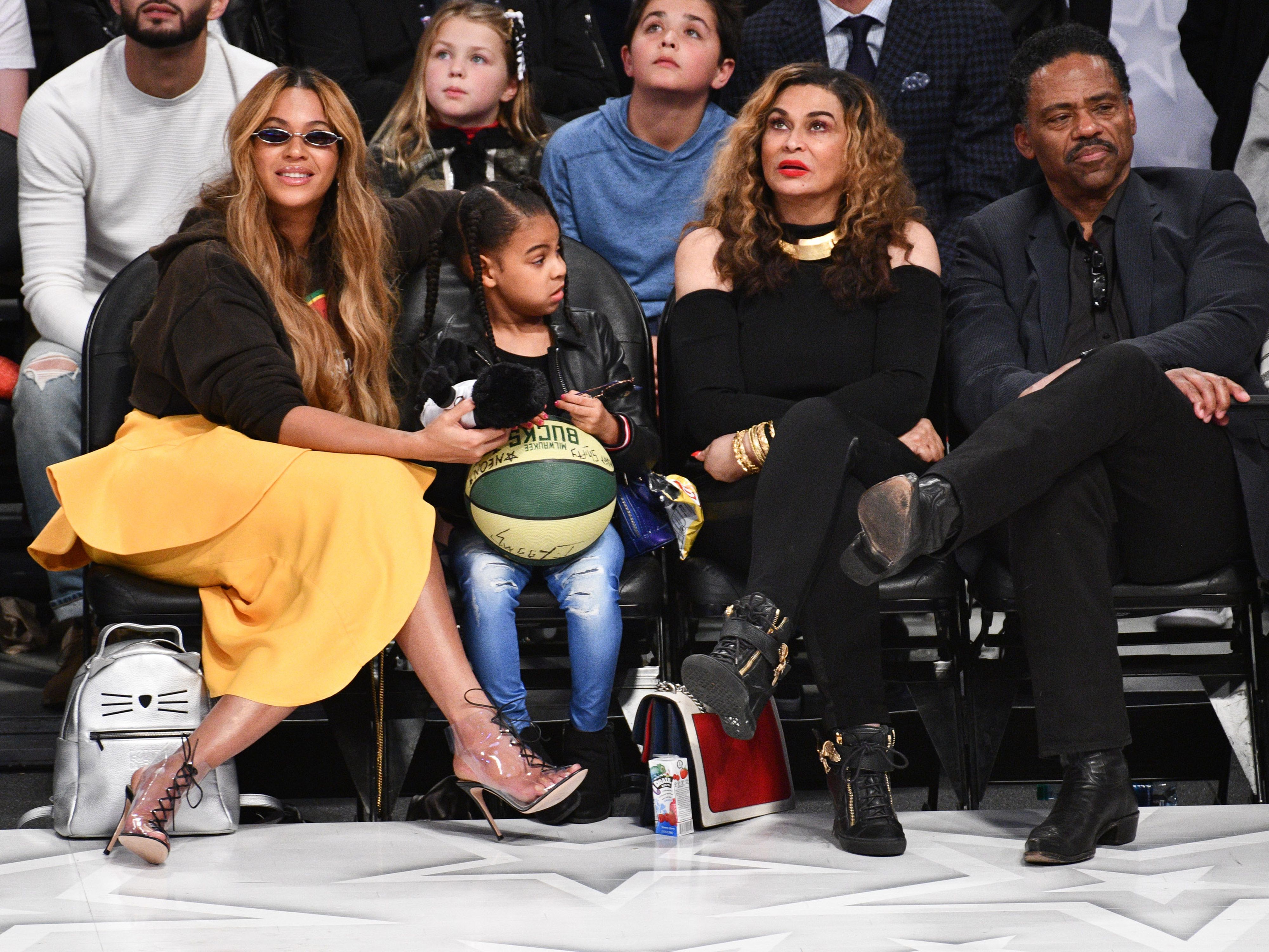 Blue Ivy brings Louis Vuitton to the NBA All-Star Game