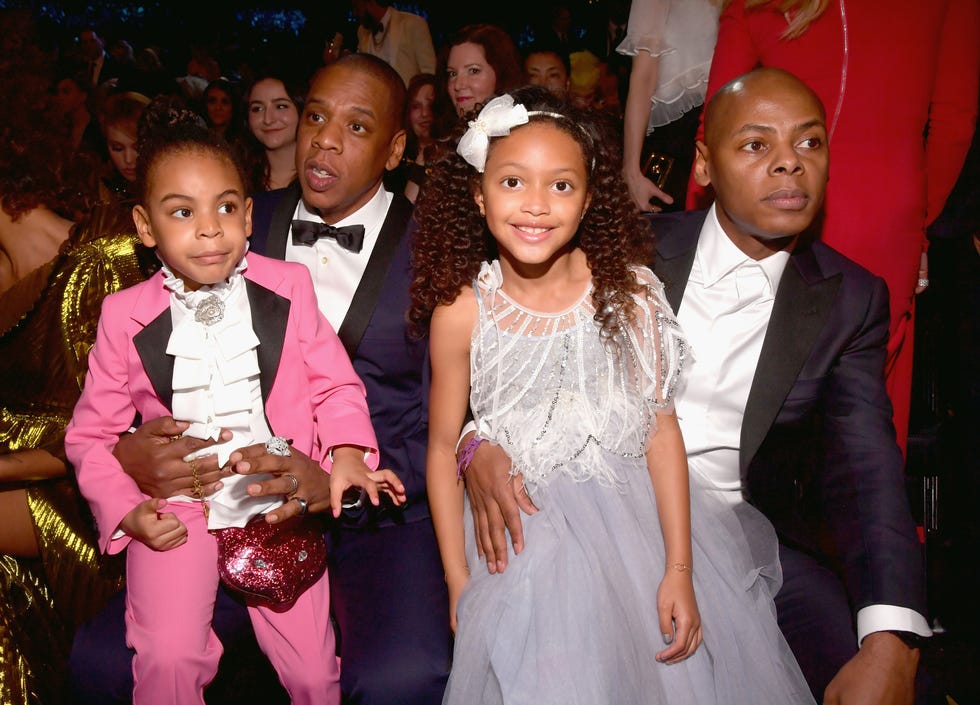 Who Is Blue Ivy's BFF at the Grammys - Blue Ivy Carter and Friend at ...