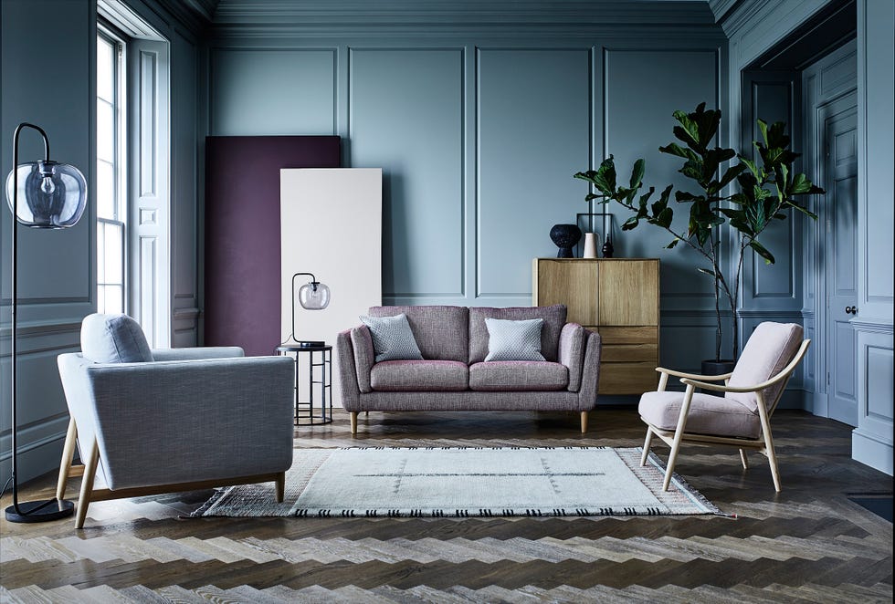 blue living room ideas