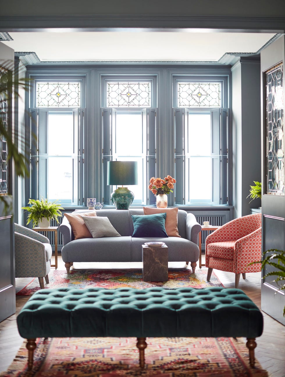 blue living room ideas