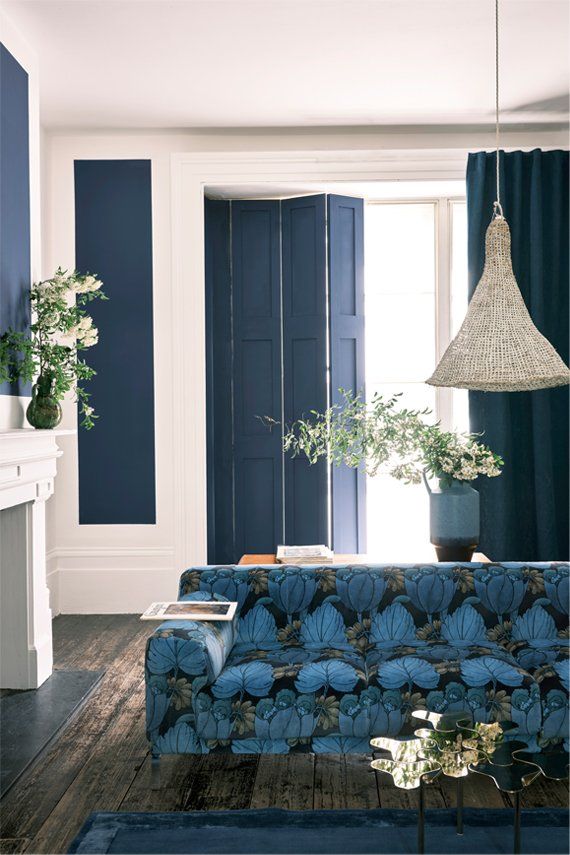 Navy Blue Couches on Pinterest