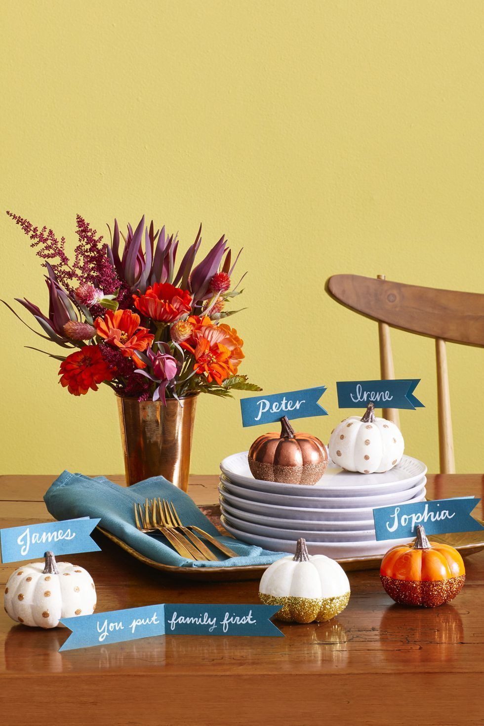 39 DIY Thanksgiving Place Cards to Craft 2022