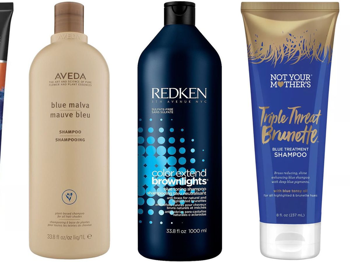 The 8 Blue Shampoos Brunettes