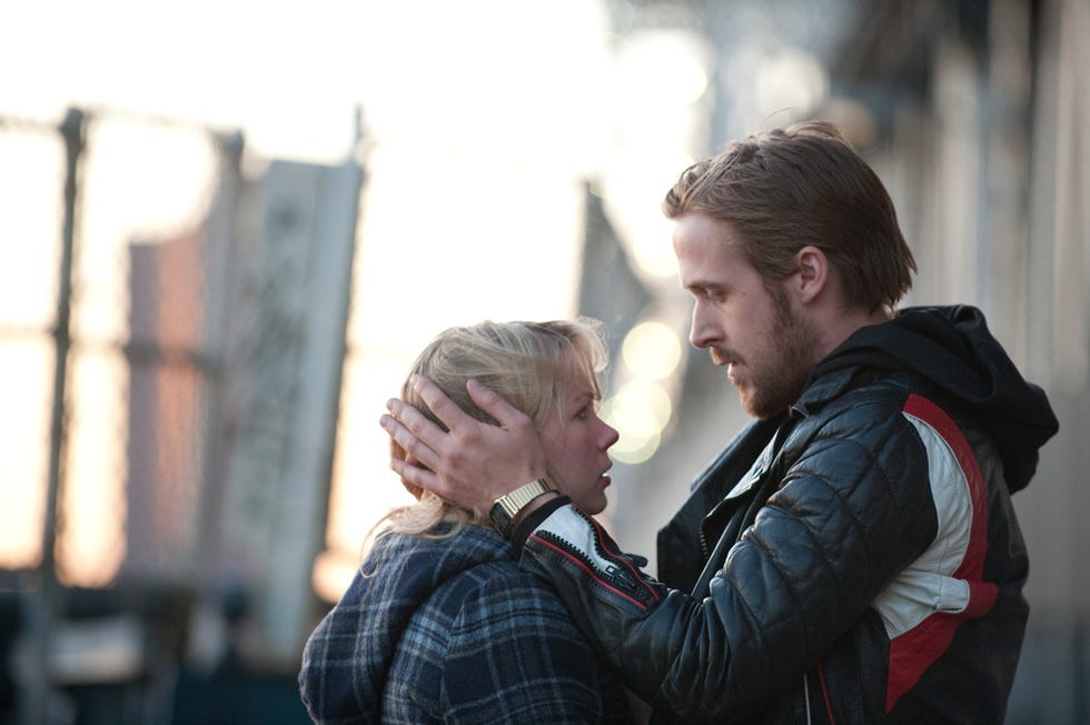 ryan gosling en una escena de blue valentine