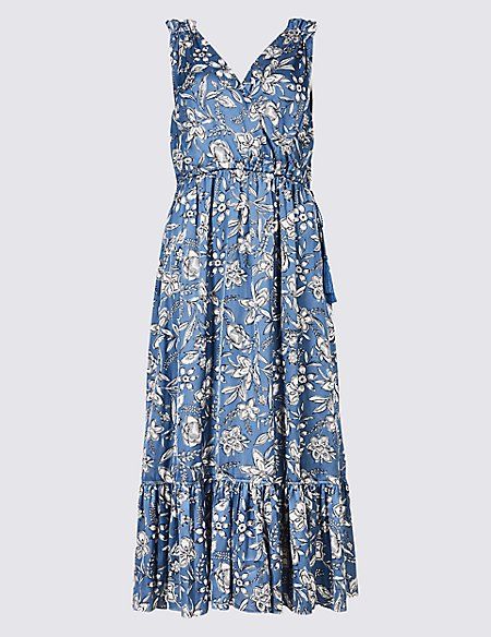 Clothing, Dress, Day dress, Blue, One-piece garment, Cocktail dress, Sleeve, Pattern, Cover-up, Neck, 