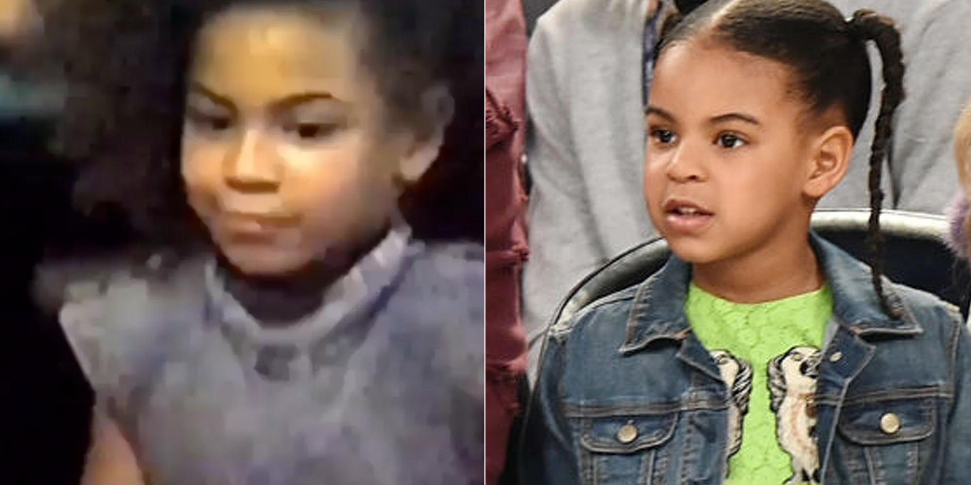 blue ivy and jay z look alike