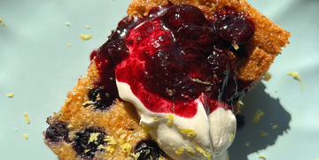 blueberry baked oats