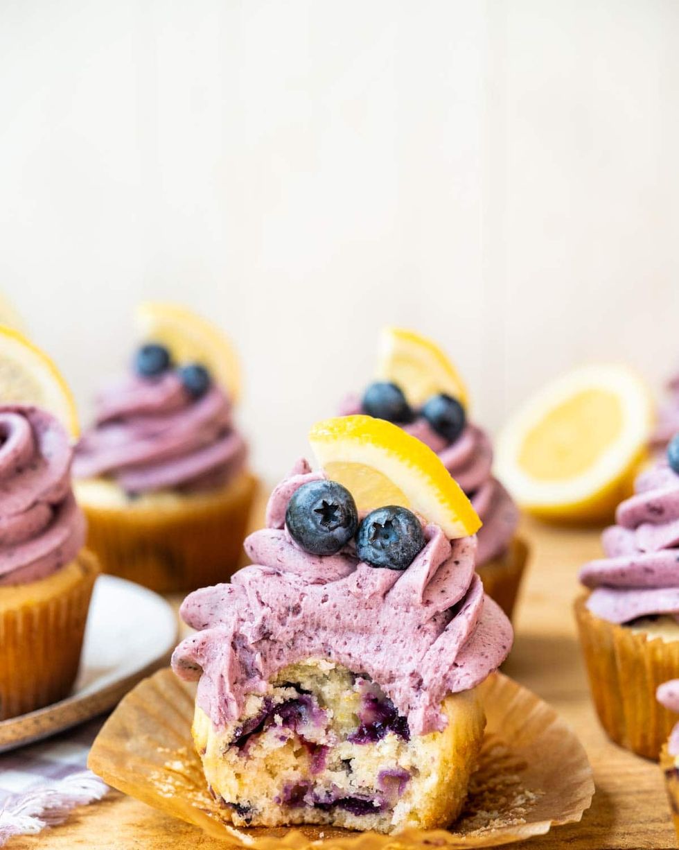 blueberry lemon cupcakes