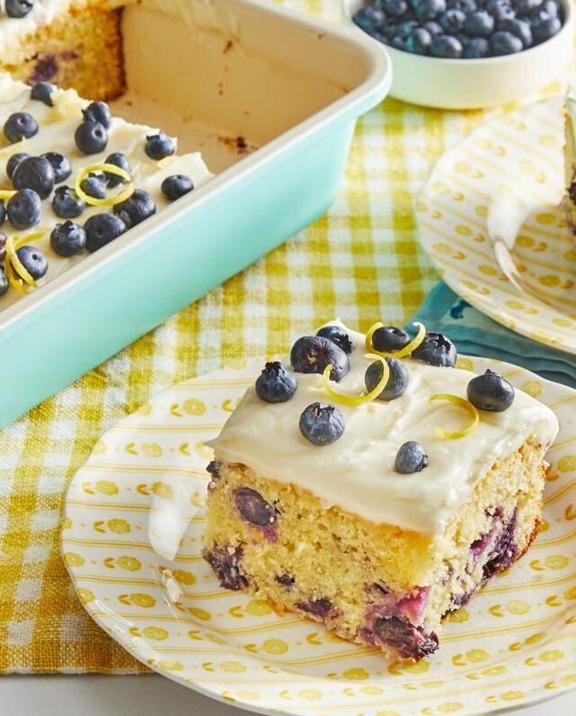 blueberry desserts lemon blueberry cake
