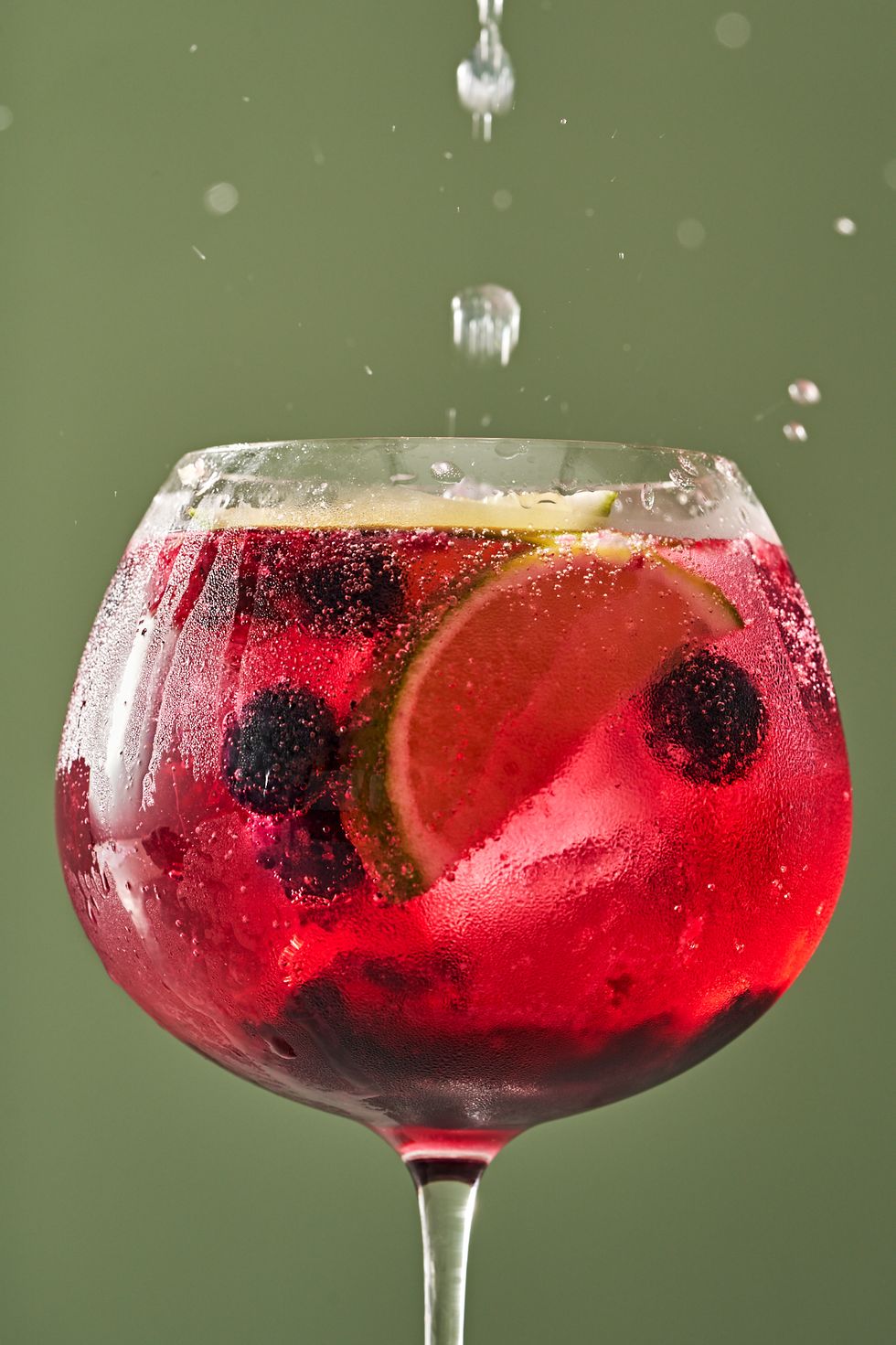 blueberry gin and tonic
