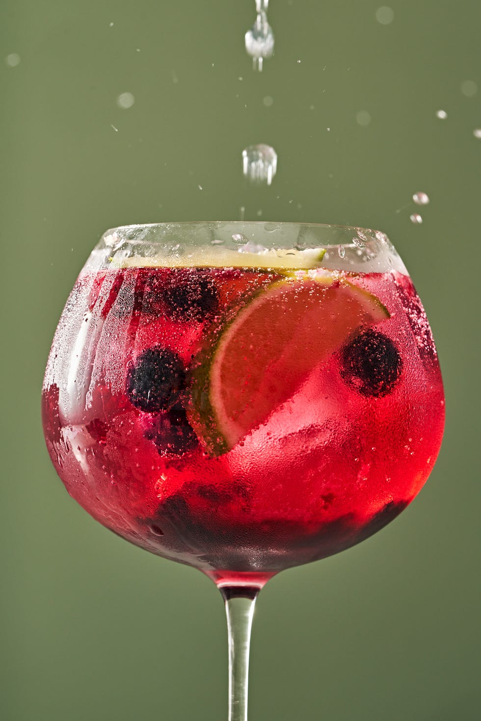 blueberry gin and tonic