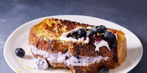 blueberry lemon ricotta stuffed french toast