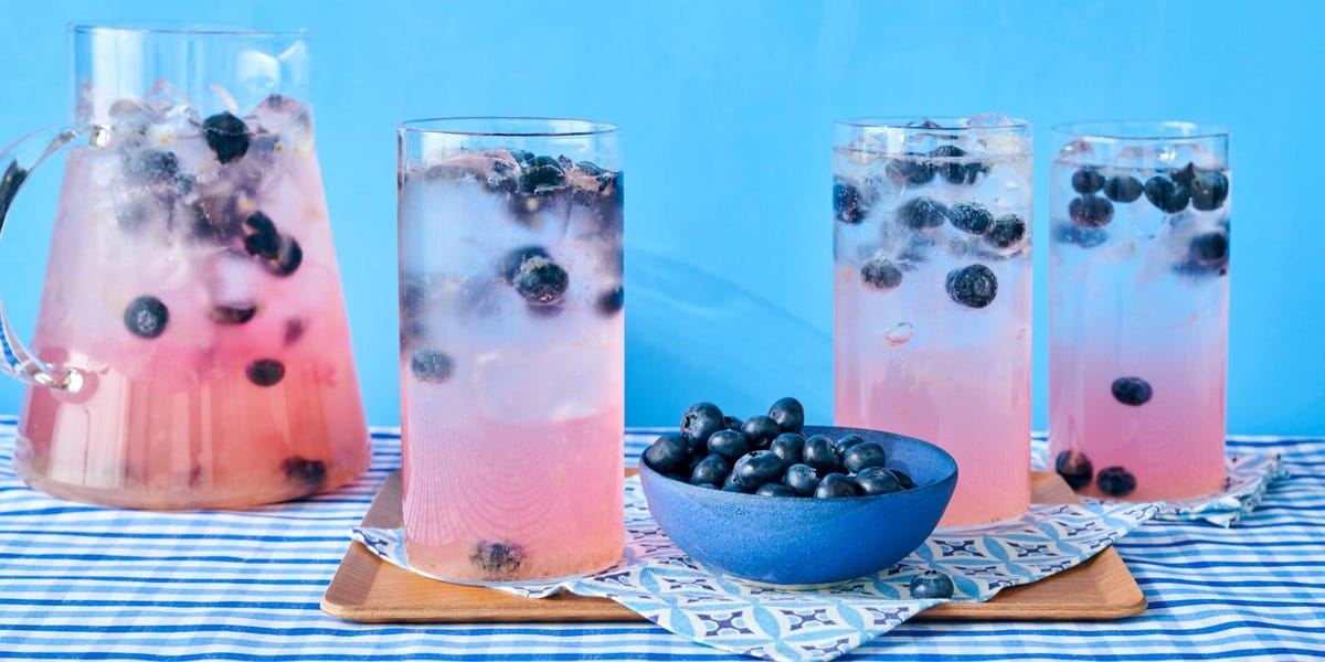 Blueberry Lemonade Recipe - Easy Blueberry Lemonade