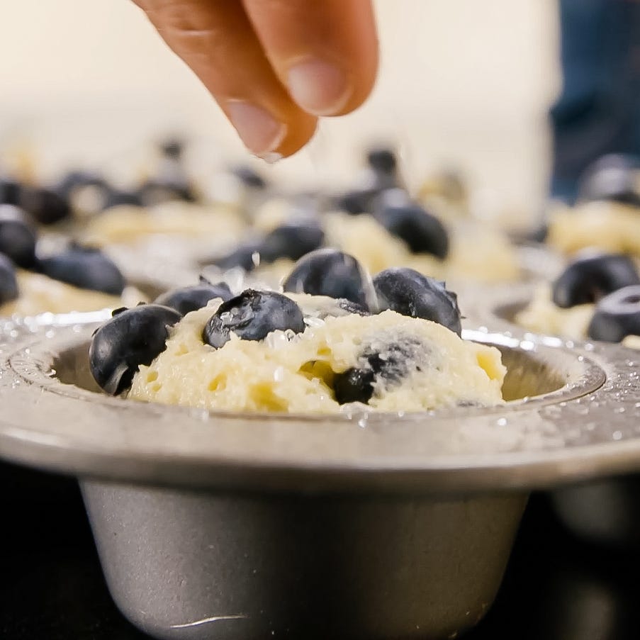 blueberry muffins