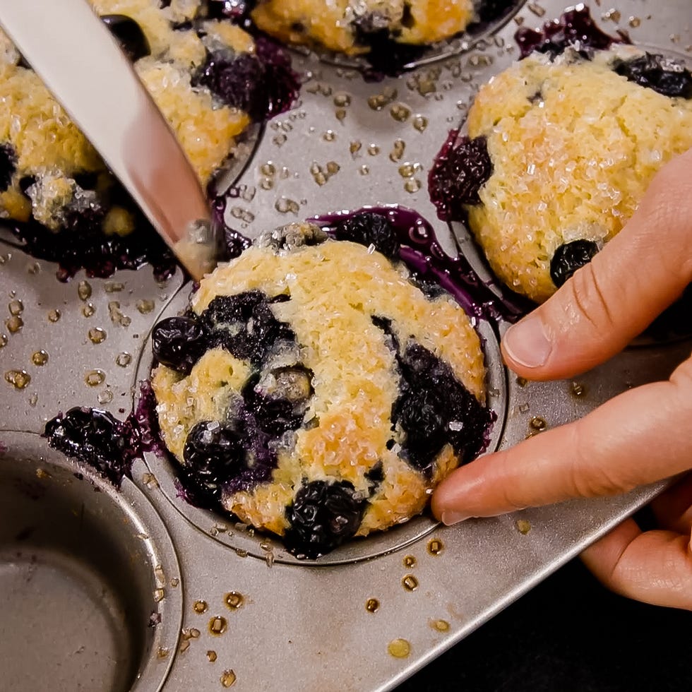blueberry muffins