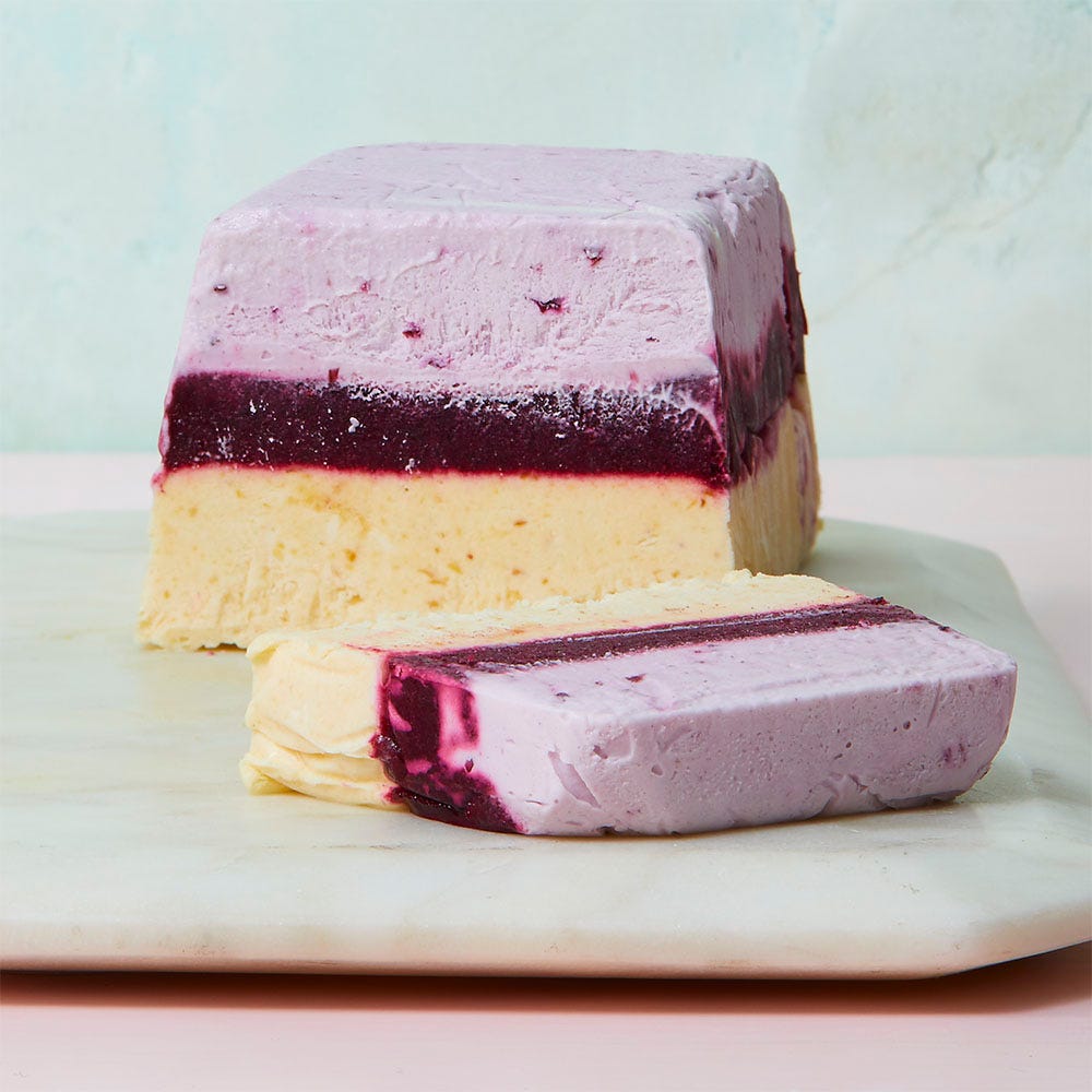 Blueberry & Nectarine Semifreddo recipe