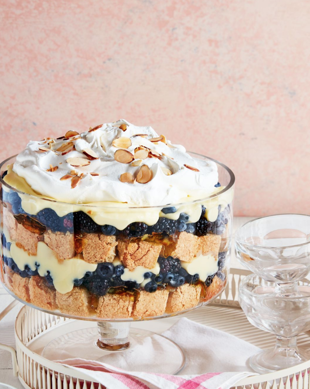 fruit and nut trifle