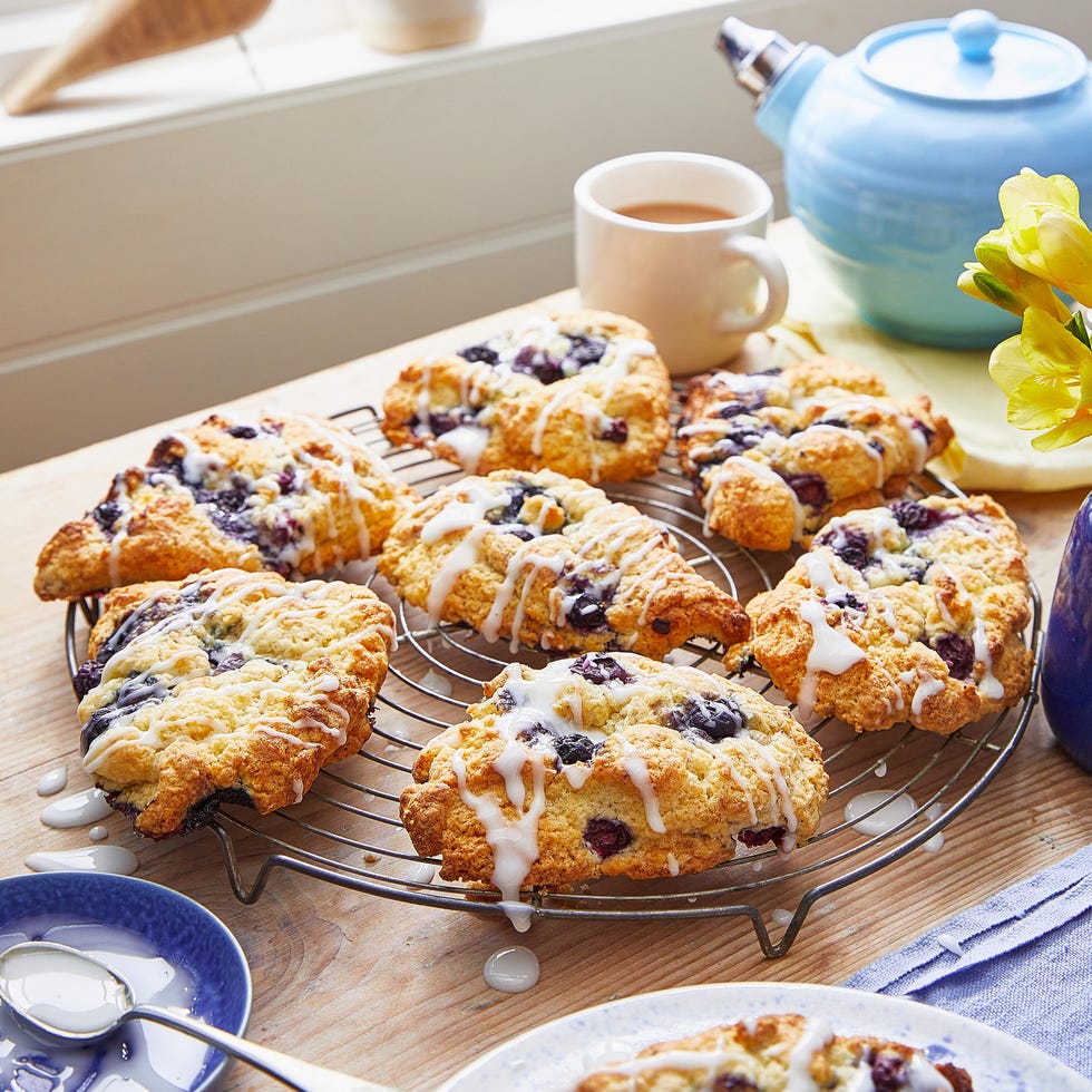 blueberry scones