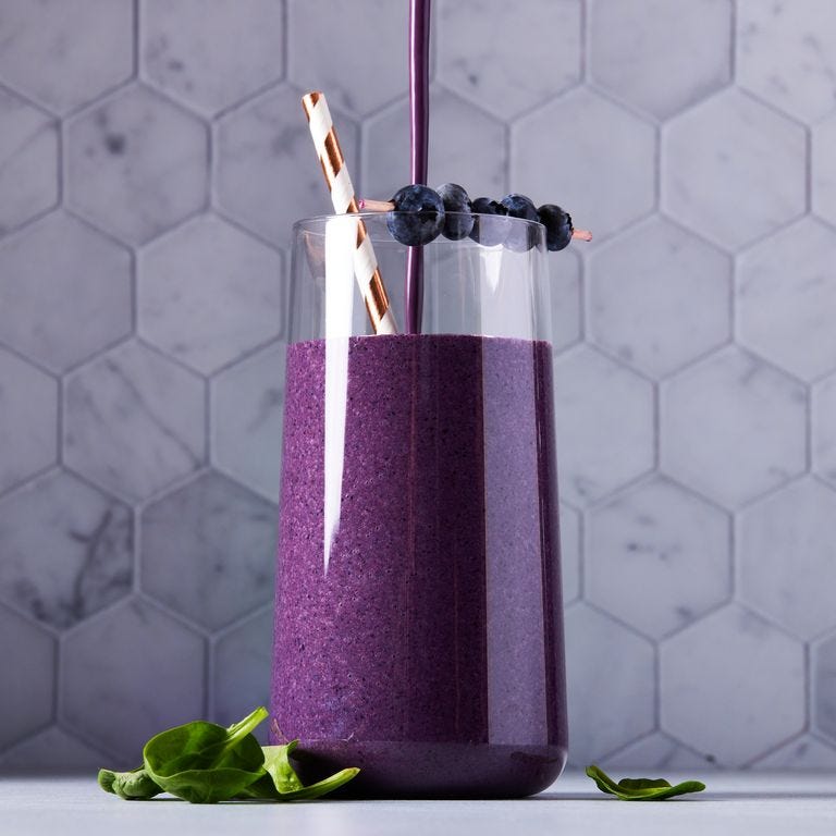 blueberry smoothie