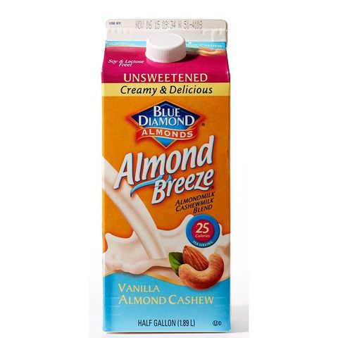 Unsweetened Vanilla Almond Breeze Almondmilk Cashewmilk Blend