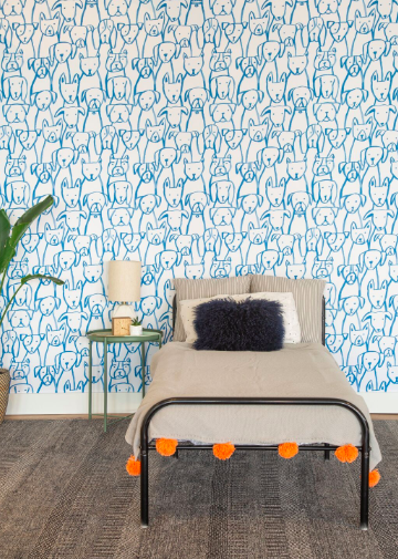 Sunny Removable Wallpaper Patterns for a Fast Summer Room Refresh