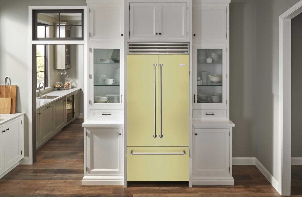 Colored Kitchen Appliances - Harrell Design + Build