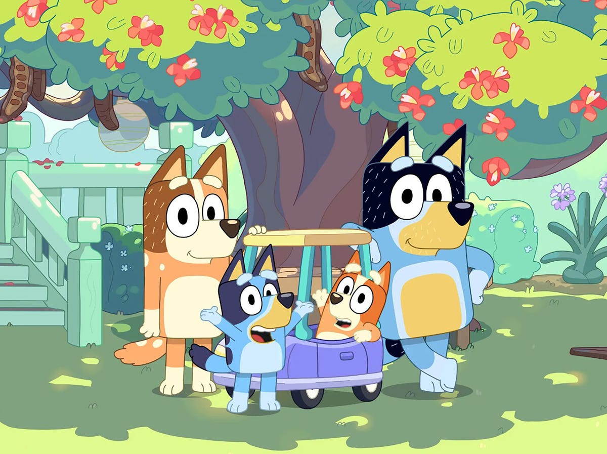 Dónde ver online la serie animada 'Bluey