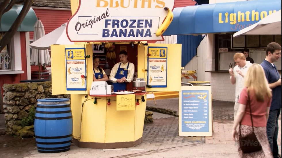 bluth's frozen banana stand