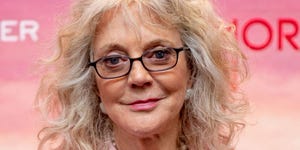 blythe danner at the tthe tomorrow mant new york screening