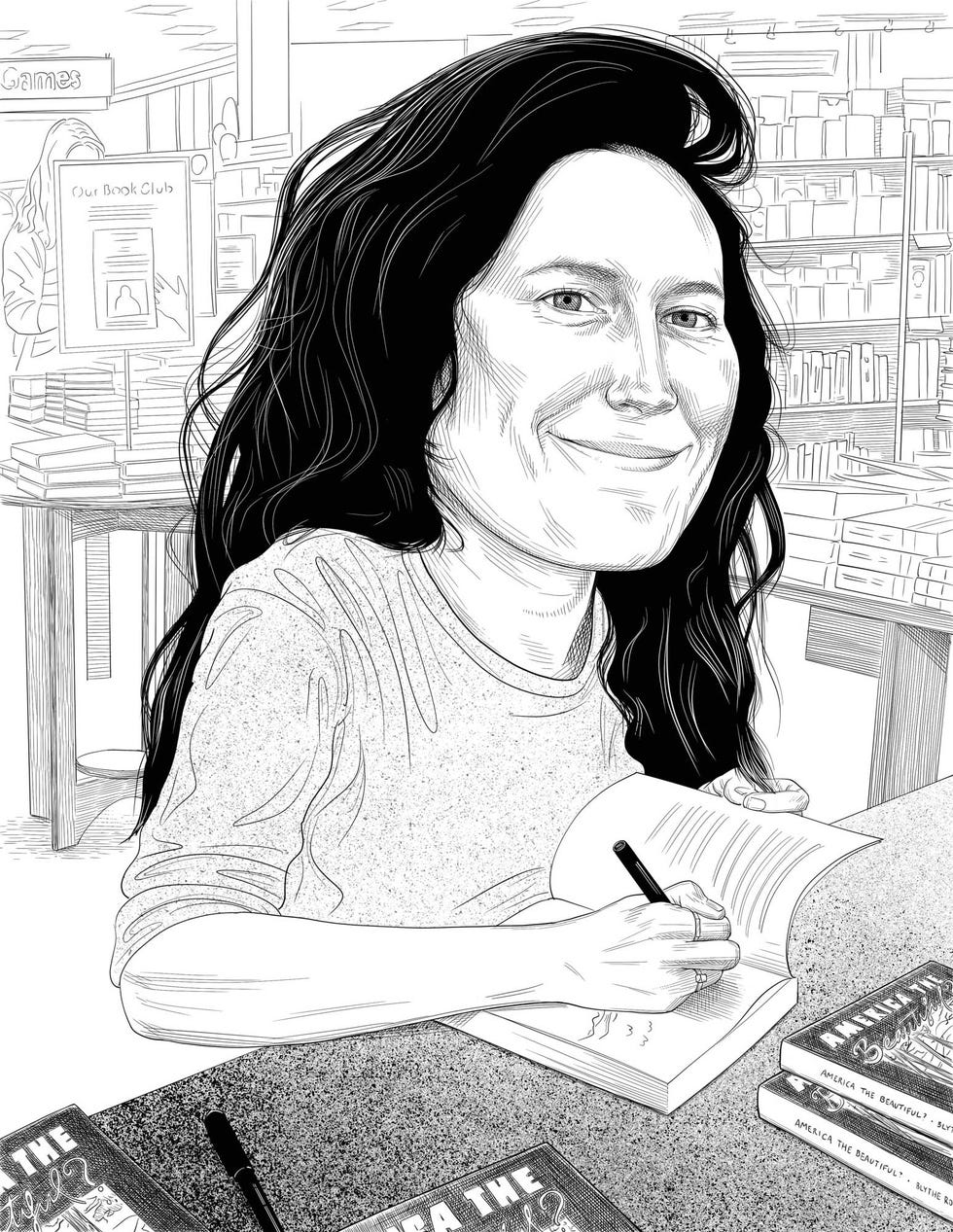 blythe roberson, writer, america the beautiful, how to date men when you hate men