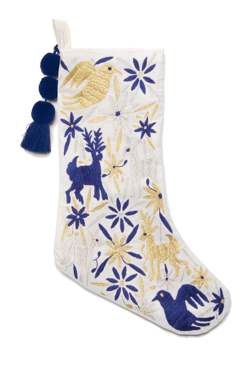 White, Blue, Footwear, Christmas stocking, Product, Shoe, Christmas decoration, Blue and white porcelain, Boot, Interior design, 