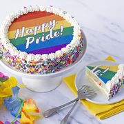 bake me a wish rainbow pride cake