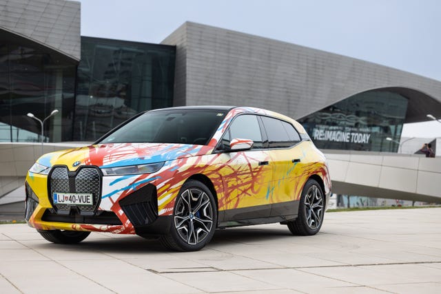 bmw ix art car redesign ix